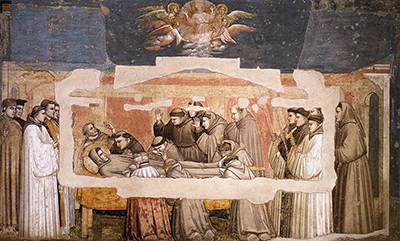 La mort de saint François Giotto